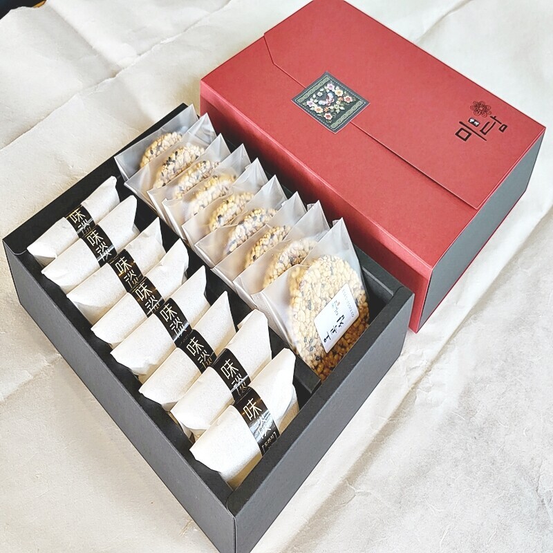 미담몰,강릉미담오곡칩도라지세트(미오도9-8호)(추석 설 명절선물세트)국민간식 도라지인절미