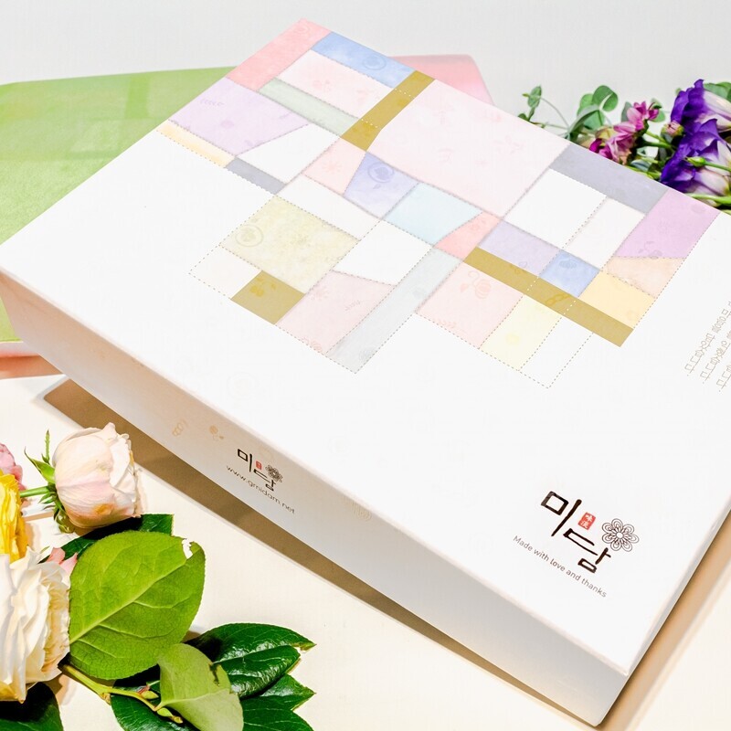 미담몰,강릉미담 (종합선물 25-10호)(도정과,다식,오곡,생강청,도정과)바삭고소 오곡한과 곡물한과 콩고물도라지정과 도라지청 오곡칩  맛과 멋과 품위있는 추석 설 명절선물 부모님 시댁